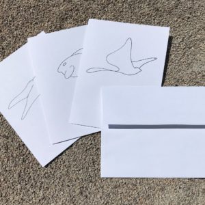 "Color It Yourself" Greeting Cards & Envelopes